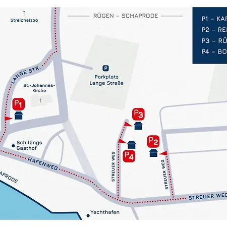 Appartement Reetferienhaus - Hafen Schaprode